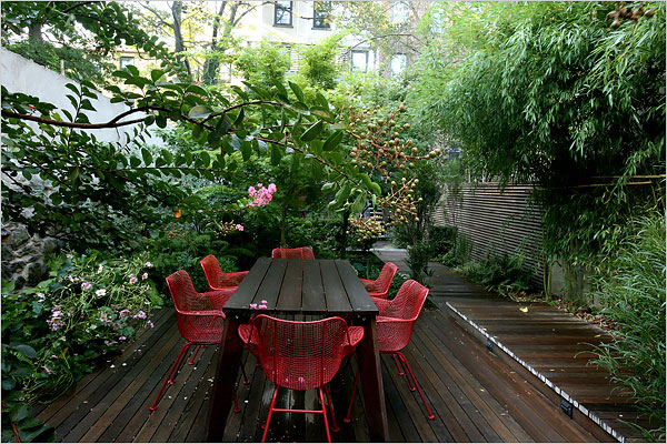 Brownstone Modern Garden | The Modern Home